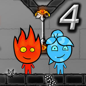 Fireboy and Watergirl 3 in the Ice Temple - Click Jogos