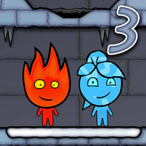 Fireboy and Watergirl 3 in the Ice Temple - Click Jogos