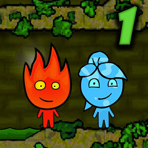 Fogo e Água 1. (Fireboy & Watergirl in The Forest Temple) 