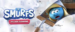 Source of Smurfs Village Cleaning Game Image