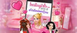 Source of Instagirls Valentines Dress Up Game Image