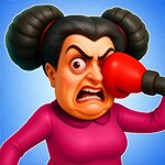 Crazy Aunty: Slap & Punch