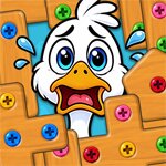 Goose Rescue: Screw Sort