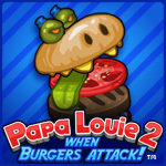 Papa Louie 2 When Burgers Attack Kizi