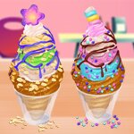 Yummy Churros Ice Cream - Play Yummy Churros Ice Cream Game Online