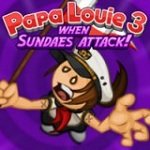 papa louie 3 when sundaes attack level 3