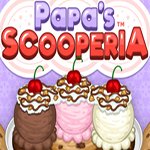 Papa's Scooperia - Free Online Game - Play now