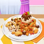 Yummy Waffle Ice Cream