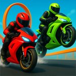 Crazy Bike Stunts PVP