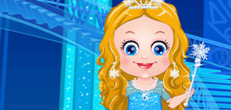 Baby Hazel Ice Princess Dressup