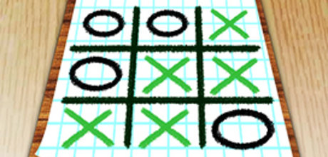 Tic Tac Toe Paper Note