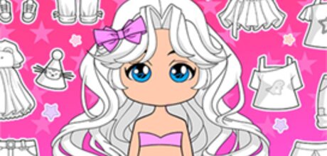 Chibi Doll Coloring And Dress Up