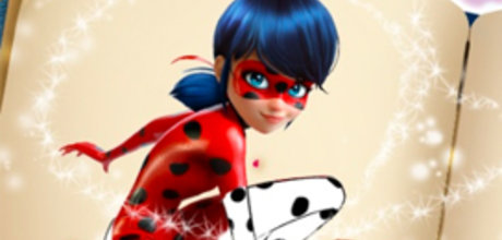 Dotted Girl Coloring Book