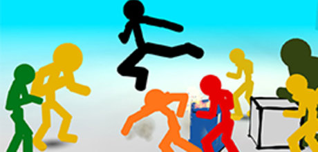 Stickman Street Fighting 3D